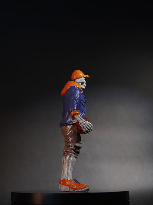 Basketball Skeleton Figurine Ornament